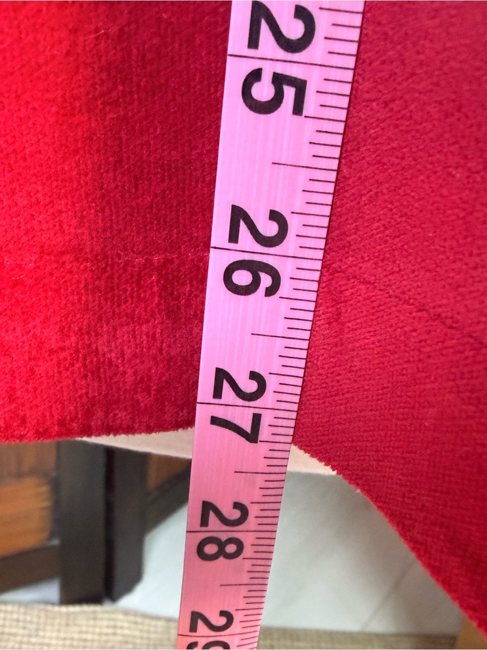 Talbots Woman Rich Red Velour Button Front Jacket Stretch Plus Size 18W Holiday - Picture 5 of 10